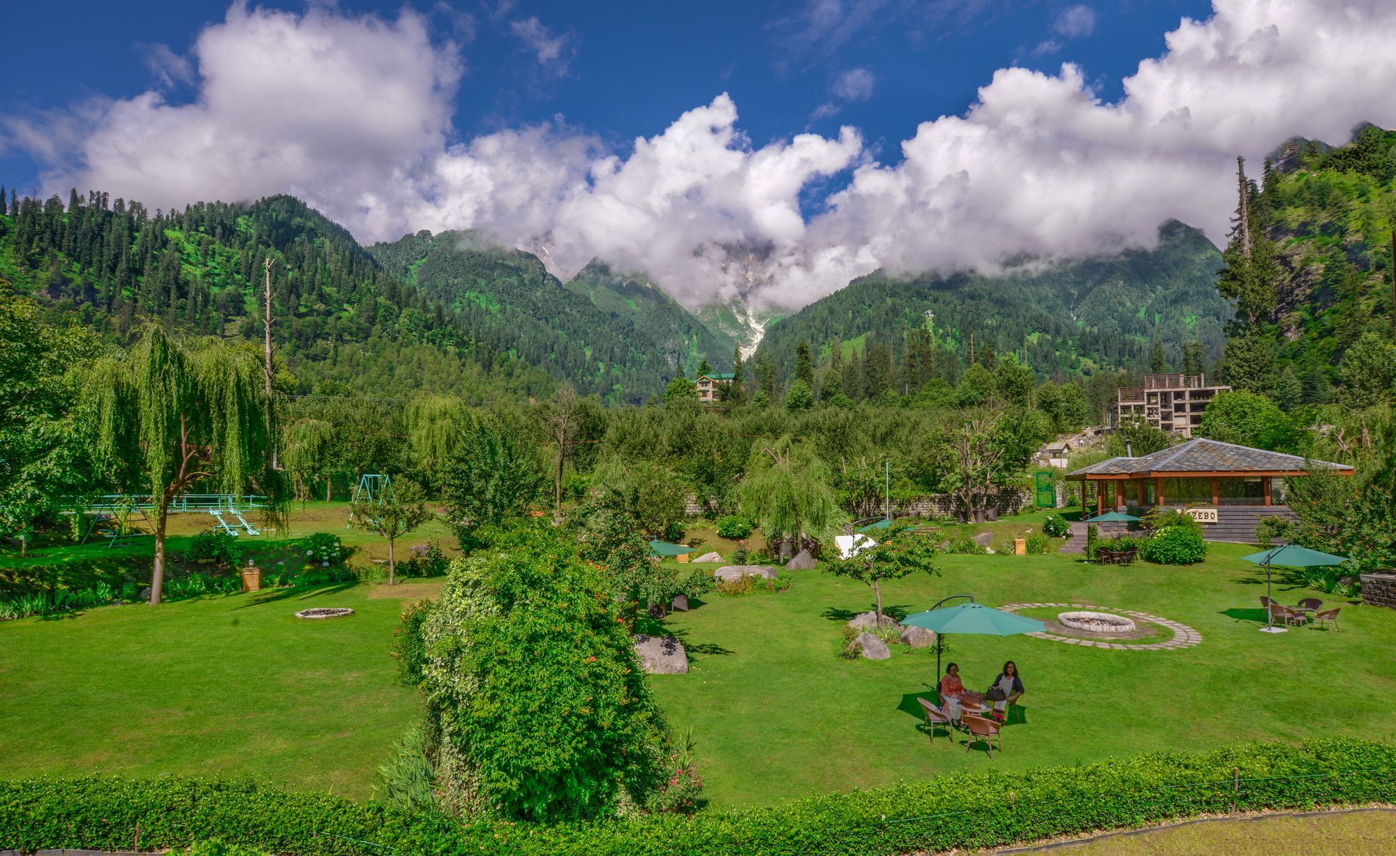 Solang Valley Resort Palchan Exterior photo